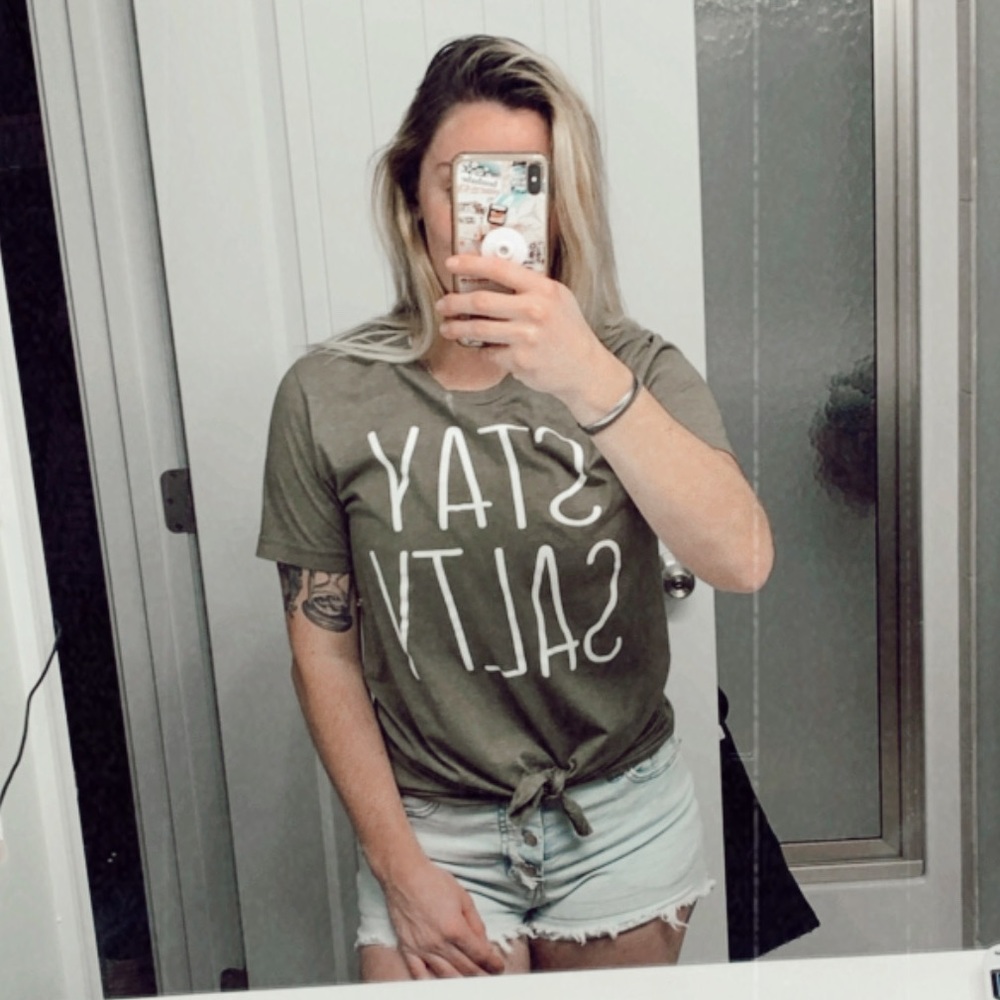 Stay salty tee